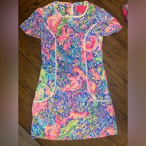 READ DESCRIPTION!!! LILLY PULITZER Pop up 60 animals Dress